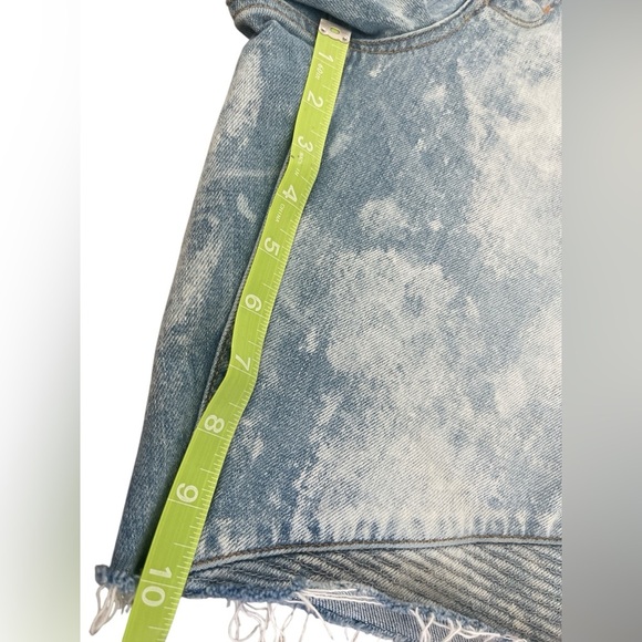 Hudson Blinder Men’s Slim Fit Distressed Light Wash Shorts Size 38 - Picture 8 of 8